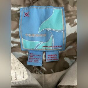 Winter snow pants camo style